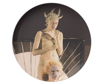 India Salvor Menuez, ‘Chibi Cherry Performance Souvenir: Golemina Plate’, 2016