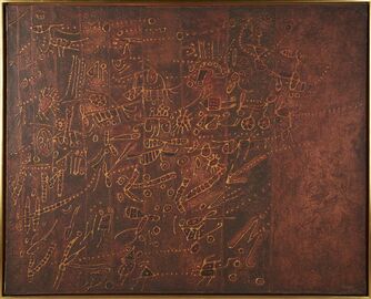 Jose Gamarra, ‘Pintura Arqueologica’, 1964