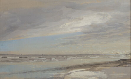 William Trost Richards, ‘Beach Scene’, Late 19th century