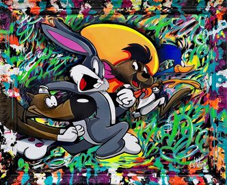 EDDY VITALONE, ‘Bip Bip, Speedy Gonzales, Bugs Bunny, ou Rantanplan… Quel est le plus rapide ?’, 2020