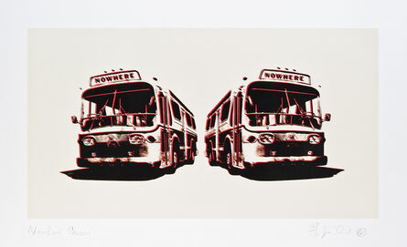 Jamie Reid, ‘Nowhere Buses’, 2007