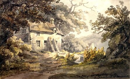 William Payne, ‘A Cottage at Wyesham’, 1810-1830