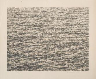 Vija Celmins, ‘Ocean, from Untitled Portfolio’, 1975