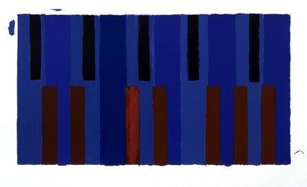 Pat Lipsky, ‘Keyboard Variations’, 2004