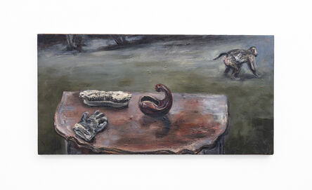 Johann Louw, ‘Barok - stillewe, met aap’, 2020