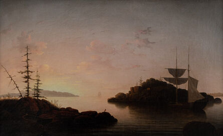 Fitz Henry Lane, ‘Christmas Cove’, c. 1863