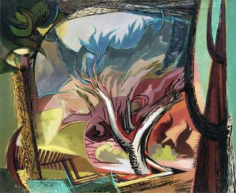 Ben Norris, ‘Landscape Variation No. 1- Conflict’, 1950