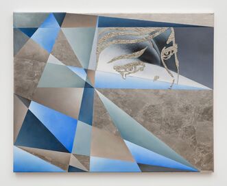 Anna Ostoya, ‘Unwept Abstraction (Blue)’, 2016