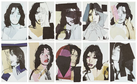 After Andy Warhol, ‘Mick Jagger Postcards’, 1975