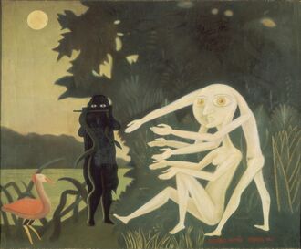 Victor Brauner, ‘The Encounter of 2 bis rue Perrel’, 1946