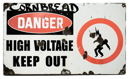 Cornbread, ‘Danger High Voltage Keep Out’, 2019