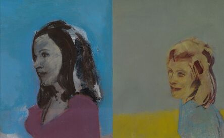 William Packer, ‘Two Girls’, ca. 1970