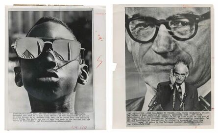 Murray Moss, ‘TQ 57/58: U.S. Flag Reflection/Barry Goldwater’, 1963/1964