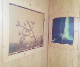 Bombay Beach Biennale Polaroid Exhibition curated by Stefanie Schneider, installation view