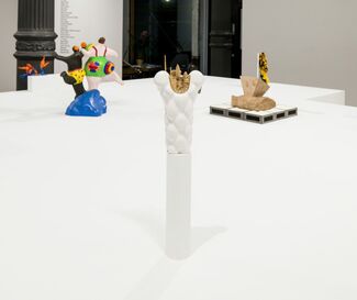 this one is smaller than this one. curated by Paulina Bebecka, installation view