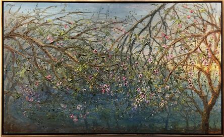 Bruno Zupan, ‘Almond Trees in Bloom, Coast Road ’, 2017