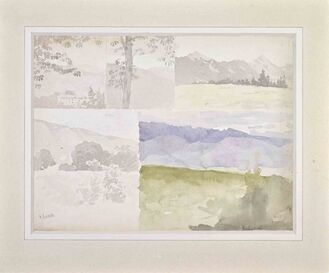 Francis Duchene, ‘Landscape’, Mid 20th Century