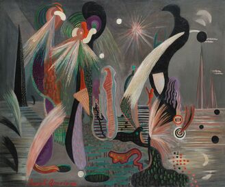 Juanita Guccione, ‘Some Where’, c. 1930s