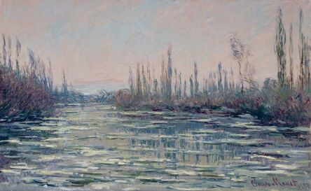 Claude Monet, ‘Eisgang’, 1882
