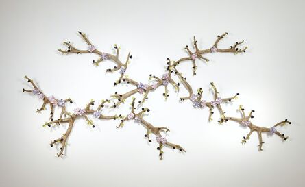 Bradley Sabin, ‘Branching Antlers with Flowers ’
