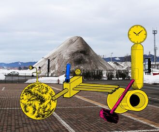 Teppei Kaneuji, ‘Games,Dance & the Constitutions(snowplow)#5’, 2018