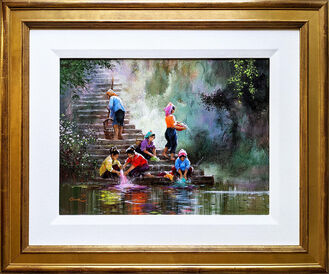 Olivia Zeng, ‘Laundry at Dawn’, 2021