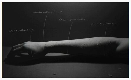 Domenico Antonio Mancini, ‘Self portrait #2 studio braccio destro 01’, 2016
