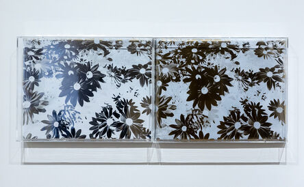 Native Art Department International, ‘Untitled (White Flowers Diptych)’, 2021