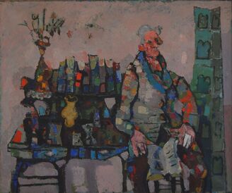 Marij Pregelj, ‘Marij Pregelj - Portrait of Father’, 1957