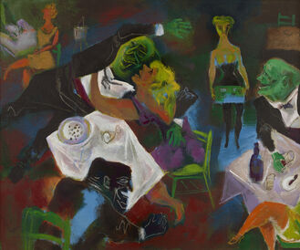 William Gropper, ‘Night Club’, 1973