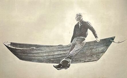 Andrew Wyeth, ‘Young Fisherman and Dory’, 1966