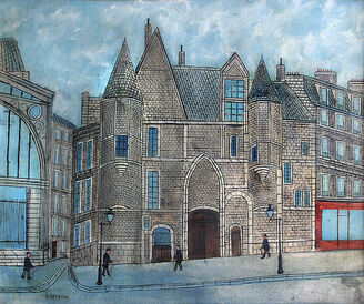 Louis Vivin, ‘Acheles Avenue: Victor Hugo’, 1920