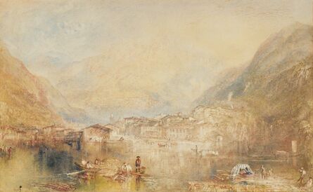 J. M. W. Turner, ‘Brunnen, from the Lake of Lucerne’, 1845