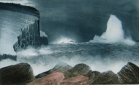 David Blackwood, ‘April Iceberg off Bragg's Island  25/35’, 1976