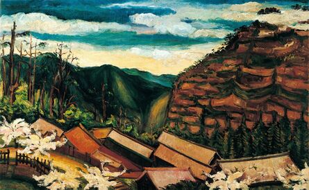 Chen Cheng-Po 陳澄波, ‘Spring of Ali Mountain’, 1935