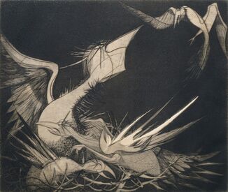 Walter Rogalski, ‘Sreaming Night’, 1951