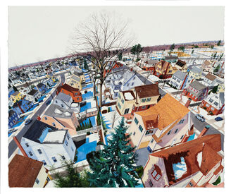 Jessica Rohrer, ‘Winter with Curved Horizon’, 2021