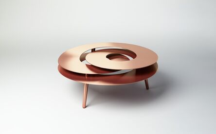 Janne Kyttanen, ‘Rollercoaster Medium Table (Copper Plated)’, 2014