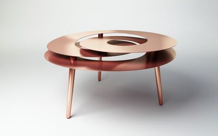Janne Kyttanen, ‘Rollercoaster Large Table (Copper Plated)’, 2014