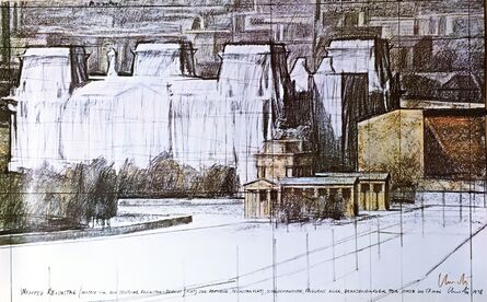 Christo, ‘Wrapped Reichstag (Hand Signed)’, 1978