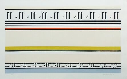 Roy Lichtenstein, ‘ENTABLATURE VIII’, 1976