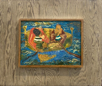 Alfred Rogoway, ‘Fishermen’, ca. 1950