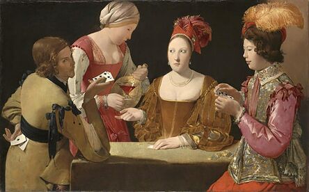 Georges de La Tour, ‘The Cheat with the Ace of Clubs’, ca. 1630