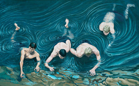 Julie Castillo, ‘Four Boys Swimming’, 2010