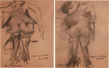 Willem de Kooning, ‘Untitled (Two Women)’, 1954