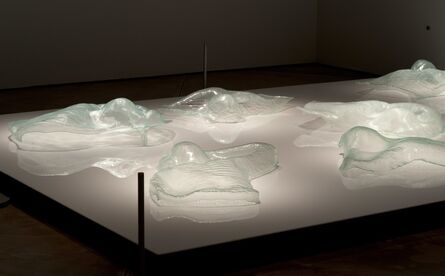 Shirley Klinghoffer, ‘Slumped glass installation’, 2015