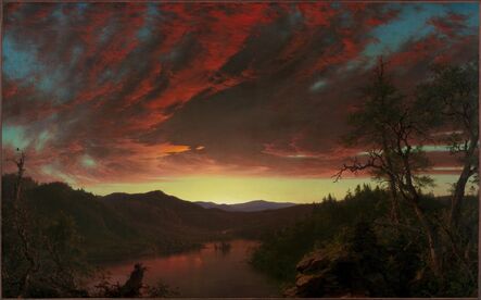Frederic Edwin Church, ‘Twilight in the Wilderness’, 1860