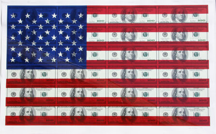 Steven Gagnon, ‘$100 U.S. Flag’, 2004