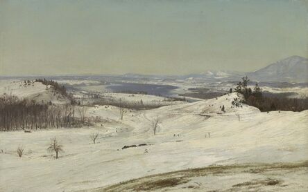Frederic Edwin Church, ‘View from Olana in the Snow’, ca. 1871