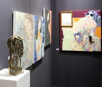 Agnès Szaboova Gallery at Art Up! Lille 2018, installation view